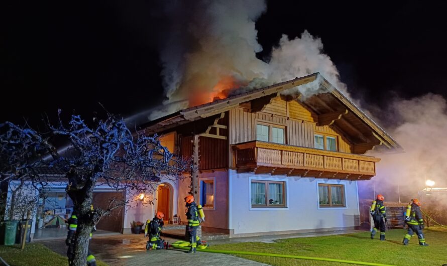 Wohnhausbrand in Gröbming